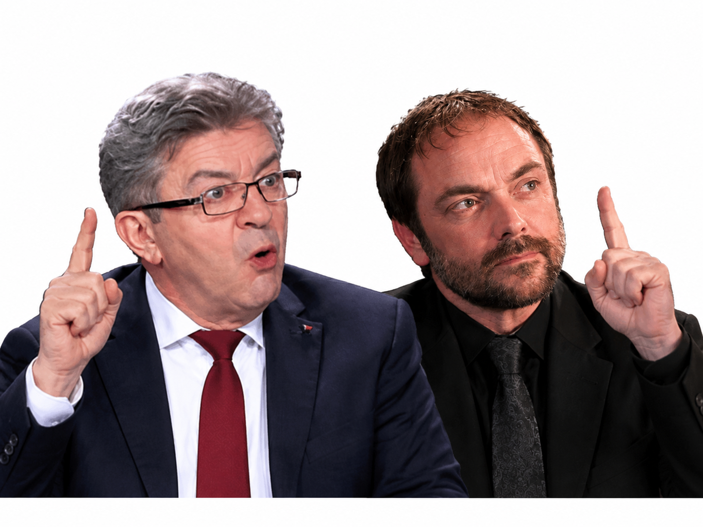 Sticker supernatural crowley lfi merluche melanchon par XDREAD