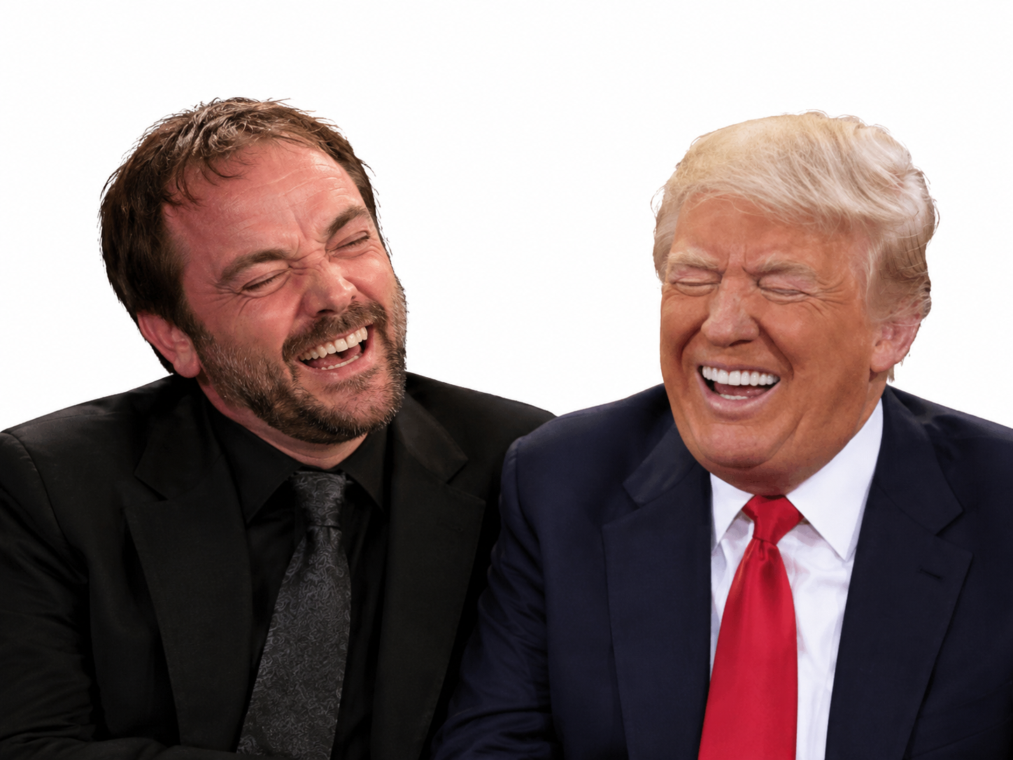 Sticker supernatural crowley trump par XDREAD
