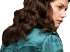Sticker ruth wilson his dark materials marisa coulter melpomene fic bloop bleu par Bl0op