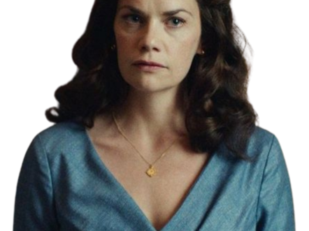 Sticker ruth wilson his dark materials marisa coulter melpomene fic bloop bleu par Bl0op
