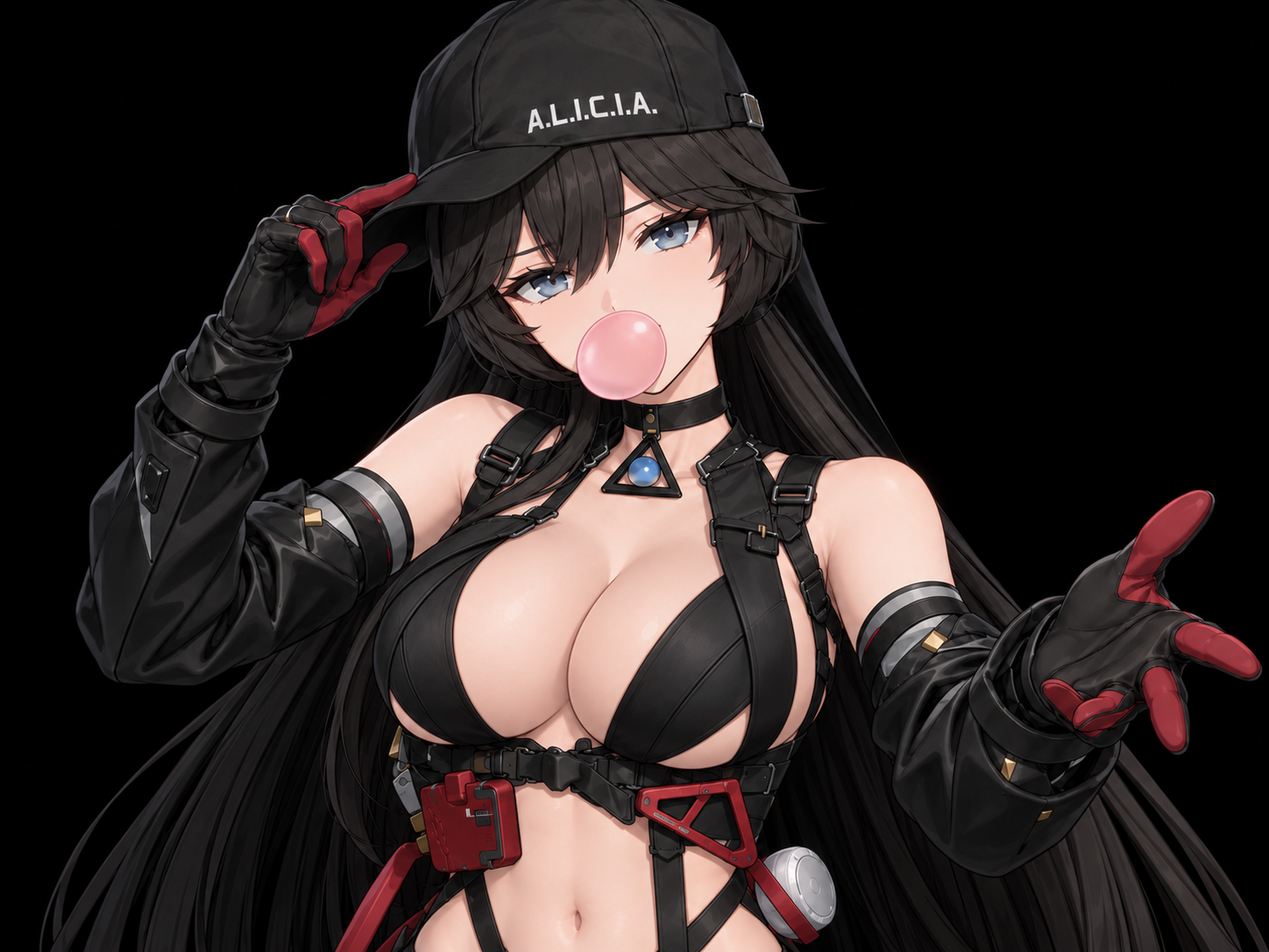 Sticker alicia gf2 ots 14 street gum par A-L-I-C-I-A