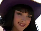 lera abova one piece live action nico robin cheveux noir frange fic bloop chapeau violet