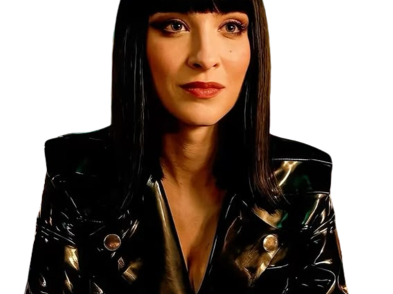 Sticker lera abova one piece live action nico robin cheveux noir frange fic bloop cuir par Bl0op