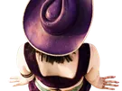 lera abova one piece live action nico robin cheveux noir frange fic bloop chapeau violet
