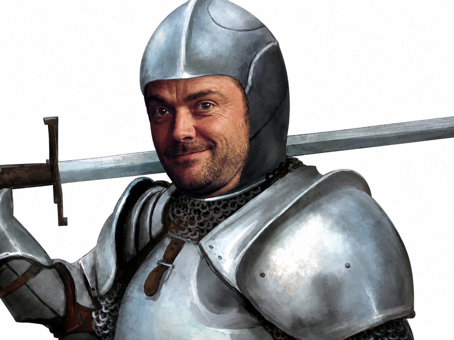 Sticker supernatural crowley chevalier knight par XDREAD