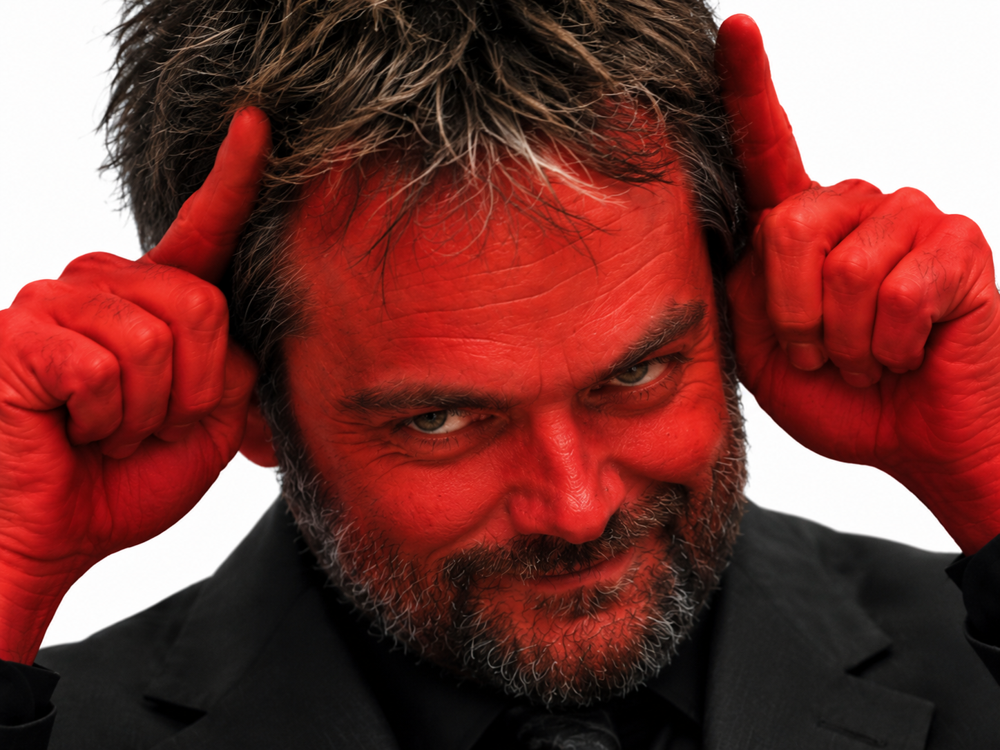 Sticker supernatural crowley diable diablo cornu lecornu malveillant mechant par XDREAD
