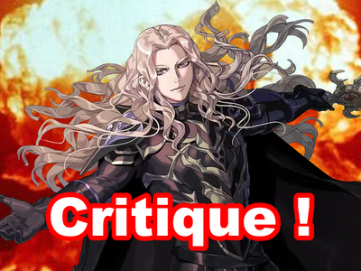 Sticker fire emblem fortune weave dietrich coup critique critical hit explosion par crepe
