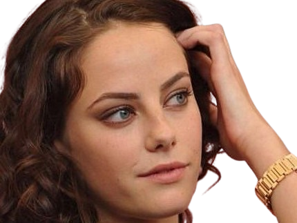 Sticker kaya scodelario femme actrice anglaise labyrinthe annee 2014 brune yeux bleus par PubliusOvidius