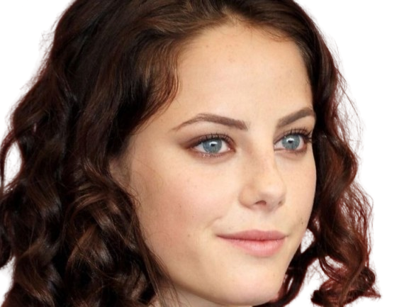 Sticker kaya scodelario femme actrice anglaise labyrinthe annee 2014 brune yeux bleus par PubliusOvidius