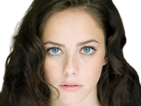 Sticker kaya scodelario femme actrice anglaise labyrinthe annee 2014 brune yeux bleus par PubliusOvidius