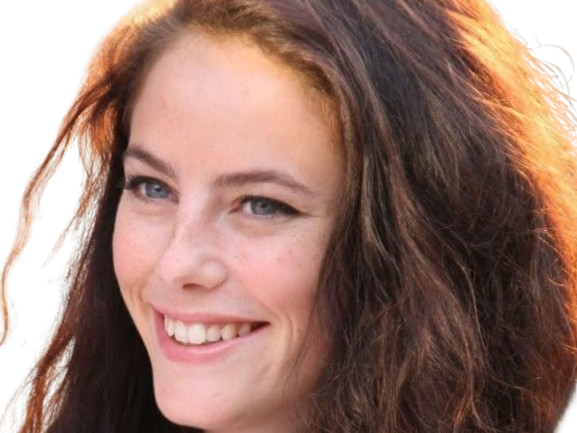 Sticker kaya scodelario femme actrice anglaise labyrinthe annee 2014 brune yeux bleus par PubliusOvidius