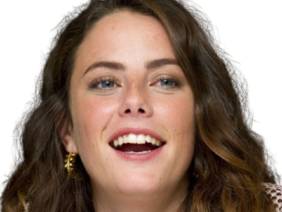 Sticker kaya scodelario femme actrice anglaise labyrinthe annee 2014 brune yeux bleus par PubliusOvidius