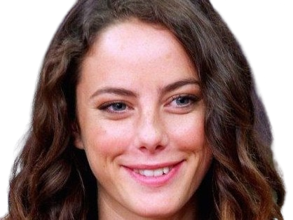Sticker kaya scodelario femme actrice anglaise labyrinthe annee 2014 brune yeux bleus par PubliusOvidius