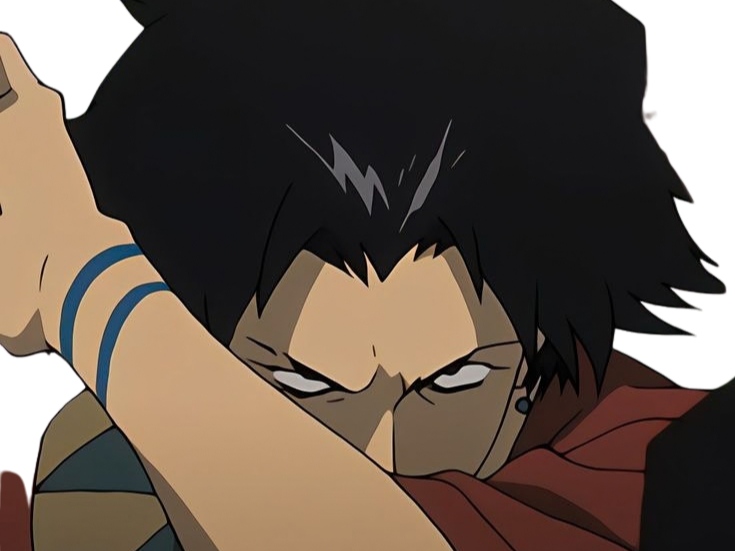 Sticker mugen samurai champloo cheveux noir peau mate junn fic bloop par Bl0op