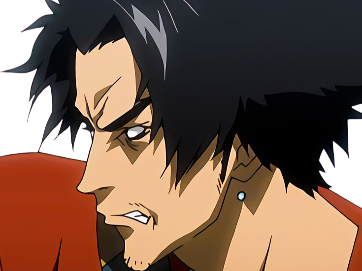 Sticker mugen samurai champloo cheveux noir peau mate junn fic bloop par Bl0op