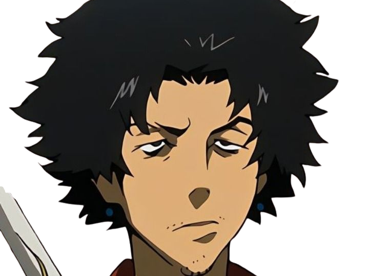 Sticker mugen samurai champloo cheveux noir peau mate junn fic bloop par Bl0op