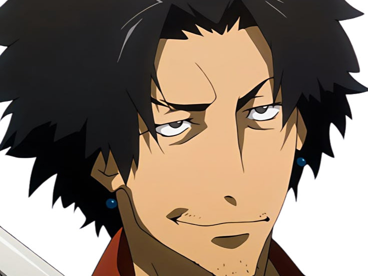 Sticker mugen samurai champloo cheveux noir peau mate junn fic bloop par Bl0op