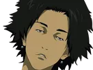 mugen samurai champloo cheveux noir peau mate junn fic bloop