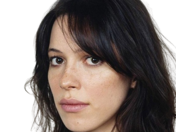 Sticker rebecca hall actrice femme anglaise britannique brune trentaine trentenaire yeux marron par PubliusOvidius