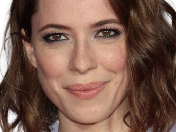 Sticker rebecca hall actrice femme anglaise britannique brune trentaine trentenaire yeux marron par PubliusOvidius