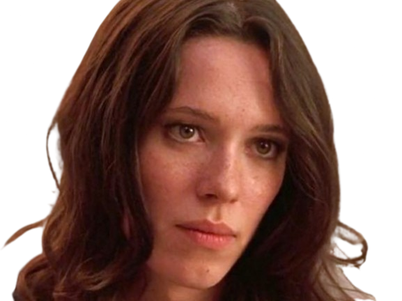 Sticker rebecca hall actrice femme anglaise britannique brune trentaine trentenaire yeux marron par PubliusOvidius