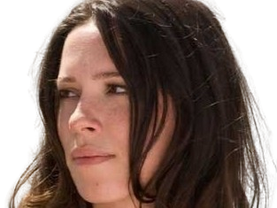 Sticker rebecca hall actrice femme anglaise britannique brune trentaine trentenaire yeux marron par PubliusOvidius