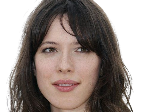 Sticker rebecca hall actrice femme anglaise britannique brune trentaine trentenaire yeux marron par PubliusOvidius