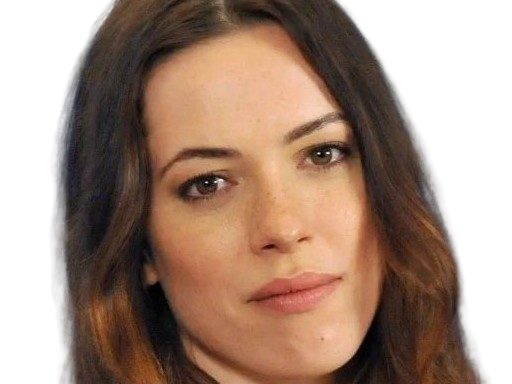 Sticker rebecca hall actrice femme anglaise britannique brune trentaine trentenaire yeux marron par PubliusOvidius