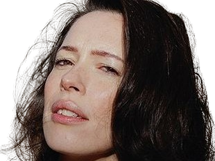 Sticker rebecca hall actrice femme anglaise britannique brune trentaine trentenaire yeux marron par PubliusOvidius