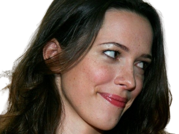 Sticker rebecca hall actrice femme anglaise britannique brune trentaine trentenaire yeux marron par PubliusOvidius