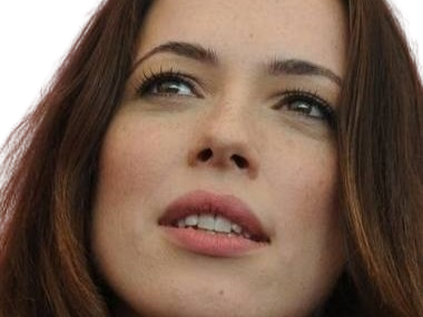 Sticker rebecca hall actrice femme anglaise britannique brune trentaine trentenaire yeux marron par PubliusOvidius