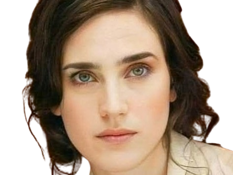 Sticker jennifer connelly actrice brune yeux verts hulk americaine trentaine trentenaire annee 2003 par PubliusOvidius