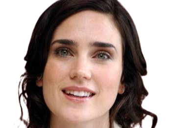 Sticker jennifer connelly actrice brune yeux verts hulk americaine trentaine trentenaire annee 2003 par PubliusOvidius