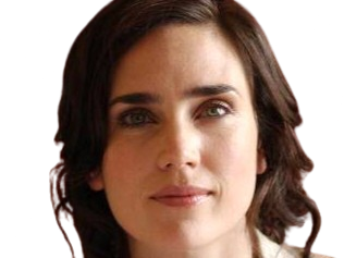 Sticker jennifer connelly actrice brune yeux verts hulk americaine trentaine trentenaire annee 2003 par PubliusOvidius