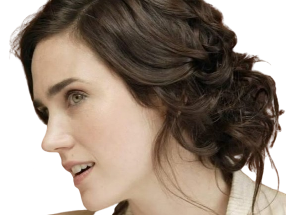 Sticker jennifer connelly actrice brune yeux verts hulk americaine trentaine trentenaire annee 2003 par PubliusOvidius
