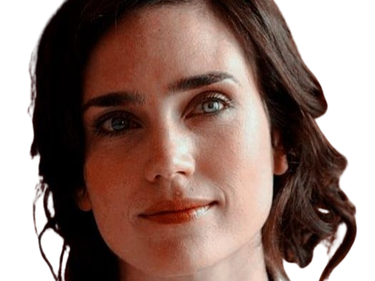 Sticker jennifer connelly actrice brune yeux verts hulk americaine trentaine trentenaire annee 2003 par PubliusOvidius