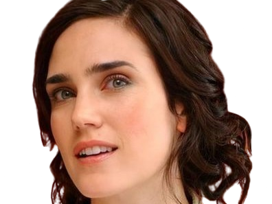 Sticker jennifer connelly actrice brune yeux verts hulk americaine trentaine trentenaire annee 2003 par PubliusOvidius