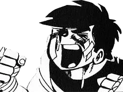 Sticker ashita no joe yabuki kikoojap manga deishi par Deishi