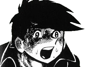 Sticker ashita no joe yabuki kikoojap manga deishi par Deishi