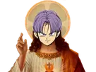jesus christ dbz dragon ball trunks deishi