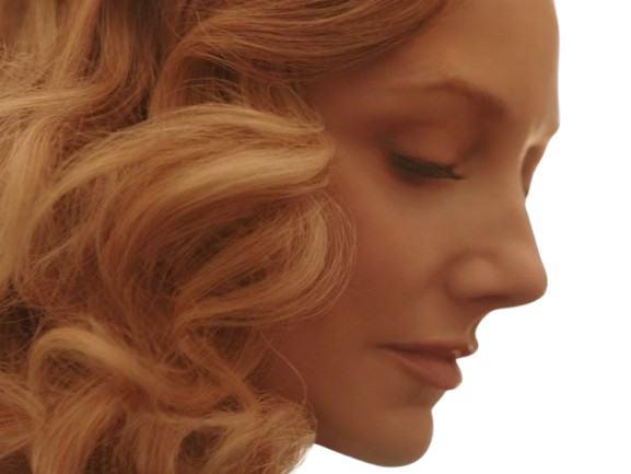 Sticker judy greer actrice americaine rousse yeux bleus femme quarantaine quadragenaire annees 2020 2020s par PubliusOvidius