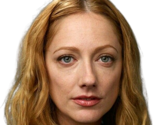 Sticker judy greer actrice americaine rousse yeux bleus femme quarantaine quadragenaire annees 2020 2020s par PubliusOvidius