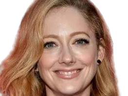 Sticker judy greer actrice americaine rousse yeux bleus femme quarantaine quadragenaire annees 2020 2020s par PubliusOvidius