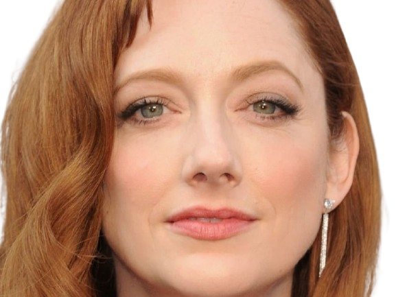 Sticker judy greer actrice americaine rousse yeux bleus femme quarantaine quadragenaire annees 2020 2020s par PubliusOvidius