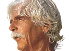 sam elliott acteur americain vieux homme cheveux blancs moustache