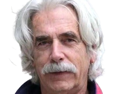 Sticker sam elliott acteur americain vieux homme cheveux blancs moustache par PubliusOvidius