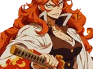 mereoleona vermilion black clover marie vermeil cheveux rouge yeux bleu fic bloop