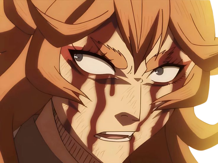 Sticker mereoleona vermilion black clover marie vermeil cheveux rouge yeux bleu fic bloop par Bl0op