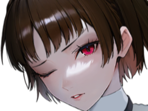 Sticker makoto niijima persona5 persona par Hapi_meal