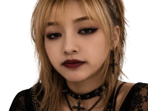 Sticker lisa fille kpop blackpink punk wtf archivage tromperie backup par Anokata